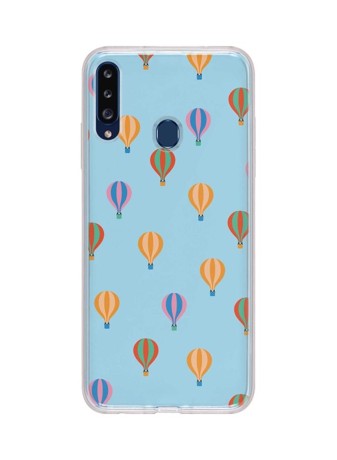 Stylizedd Hot Balloons Full Print Flexible Case Cover For Samsung Galaxy A20S Multicolour  - Image 1