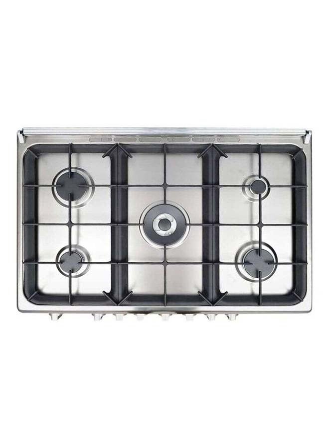 Bompani 5 Burner Gas Cooker 90 x 60 cm, Full safety, 1 year warranty ‎DIVA90GG5TCIXFAN Silver - Image 3