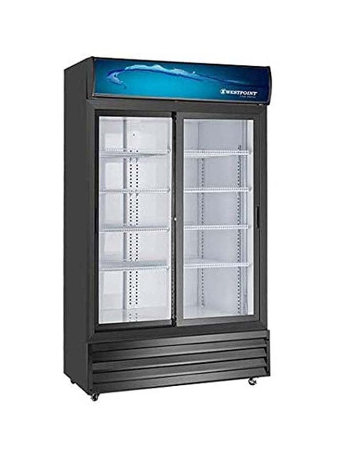 WESTPOINT Showcase Chiller With Tempered Glass Self Closing Doors 1200 L 750 W WPSN-12017T2 Black  - Image 1