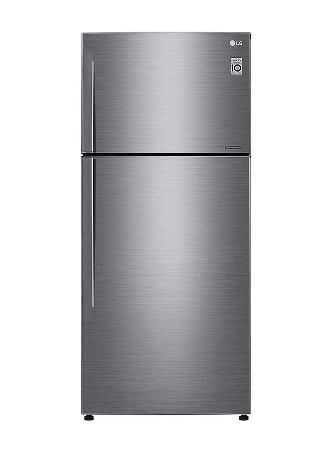 إل جي ثلاجة مع حامل علوي سعة 547 لتر 410 W GN-C782HLCU فضي  - Image 2