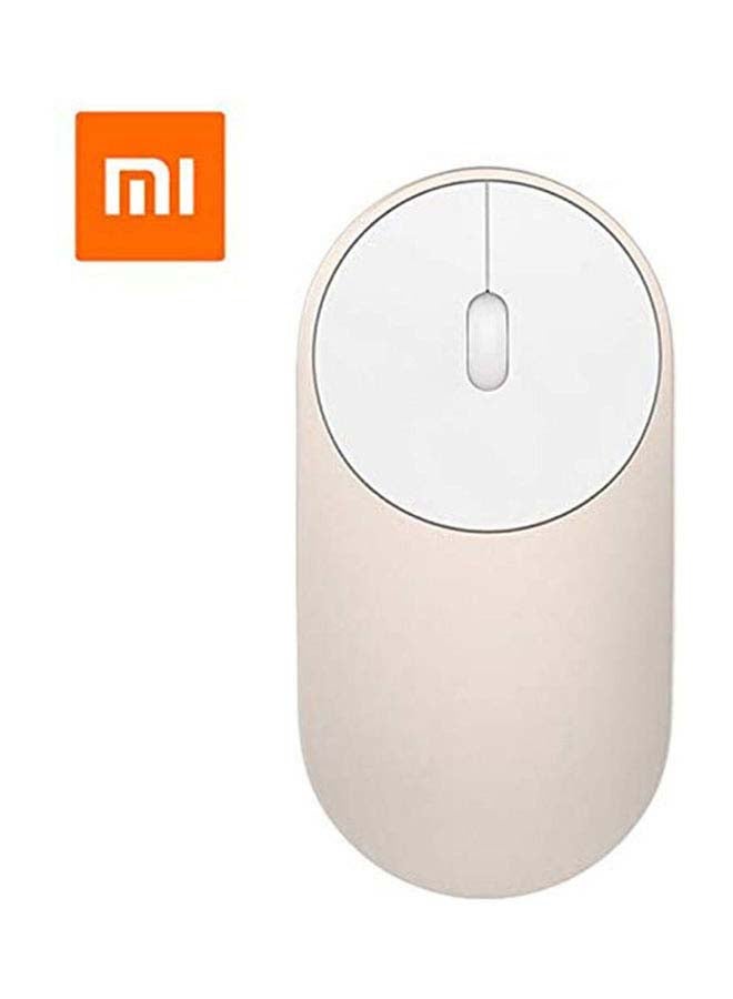 Xiaomi - Mi Portable Mouse Bluetooth 4.0 And 2.4G Dual-Mode Connectivity Gold - Image 1