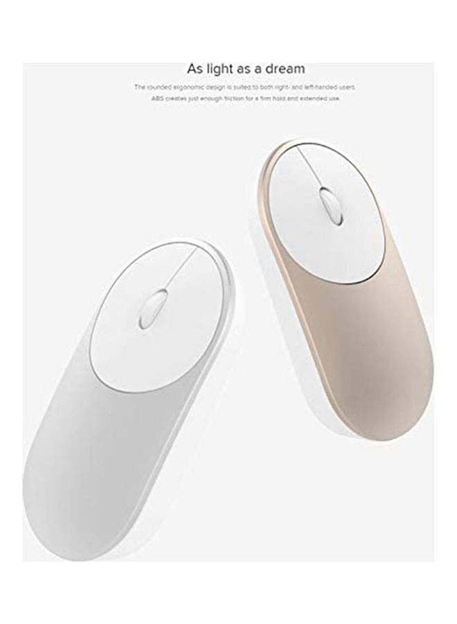 Xiaomi - Mi Portable Mouse Bluetooth 4.0 And 2.4G Dual-Mode Connectivity Gold - Image 1