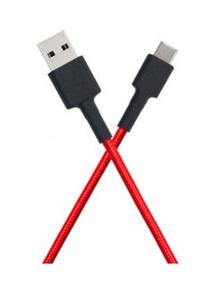 Xiaomi Mi Braided USB Type-C Cable Red  - Image 1