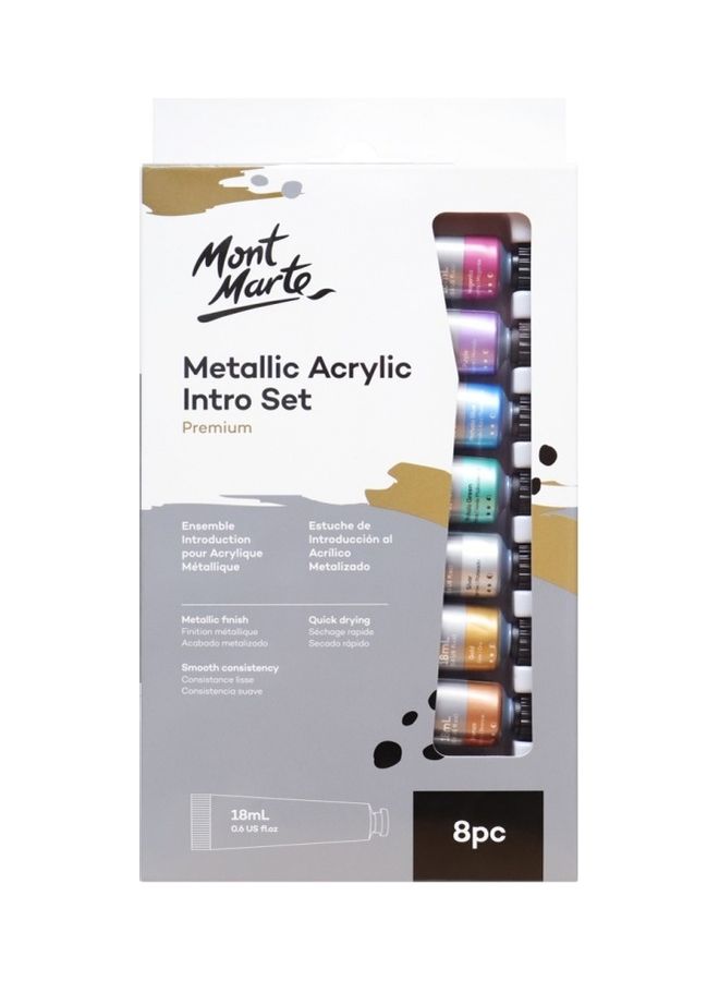 Mont Marte - Premium Acrylic Paint Intro Set Multicolour - Image 1