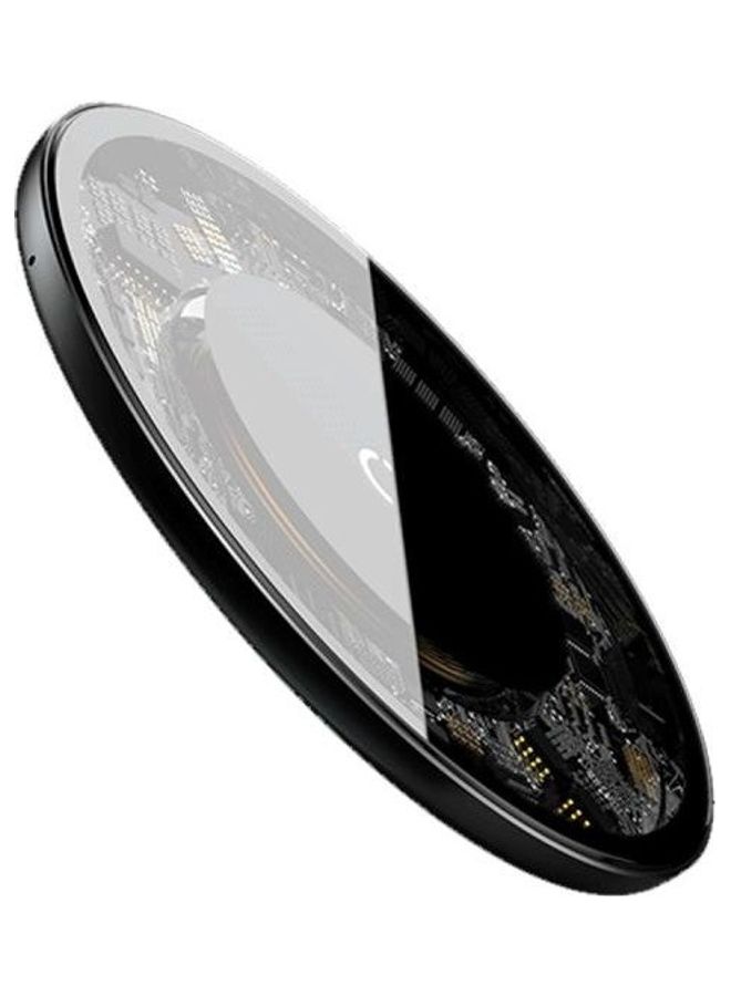 Baseus Simple Wireless Charger Pad Clear/Black - Image 2