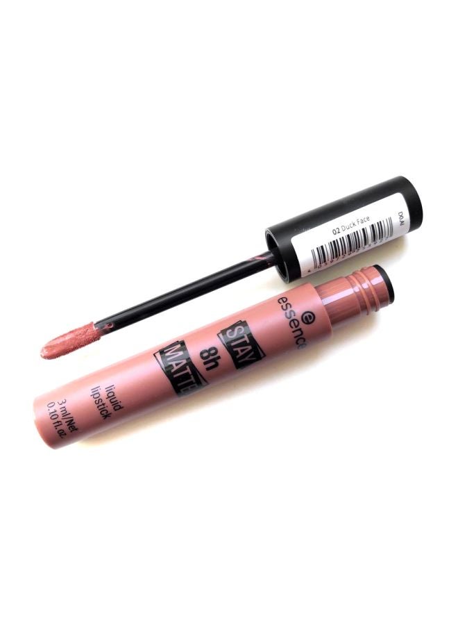 Essence - Stay 8H Matte Liquid Lipstick 02 Duck Face - Image 1