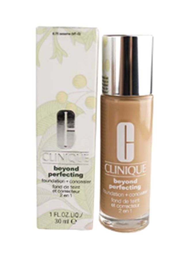 CLINIQUE Beyond Perfecting Foundation and Concealer WN 38 Sesame - Image 3