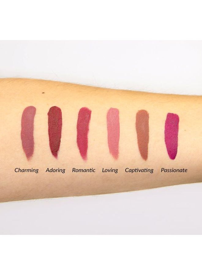 theBalm - 6-Piece Meet Matte Hughes Volume 7 Lip Gloss Set Multicolour - Image 1