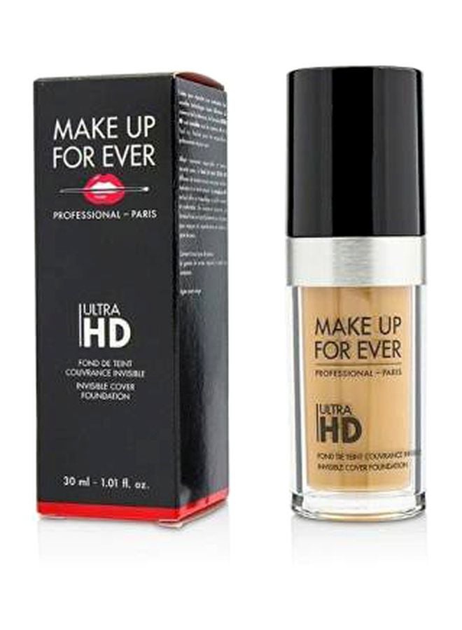 MAKE UP FOR EVER Ultra HD Invisible Cover Foundation Y385 Olive Beige - Image 2