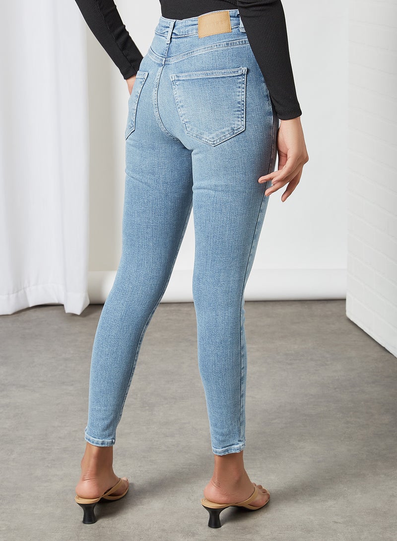 فيرو مودا جينز بخصر مرتفع وقصة ضيقة - Image 2