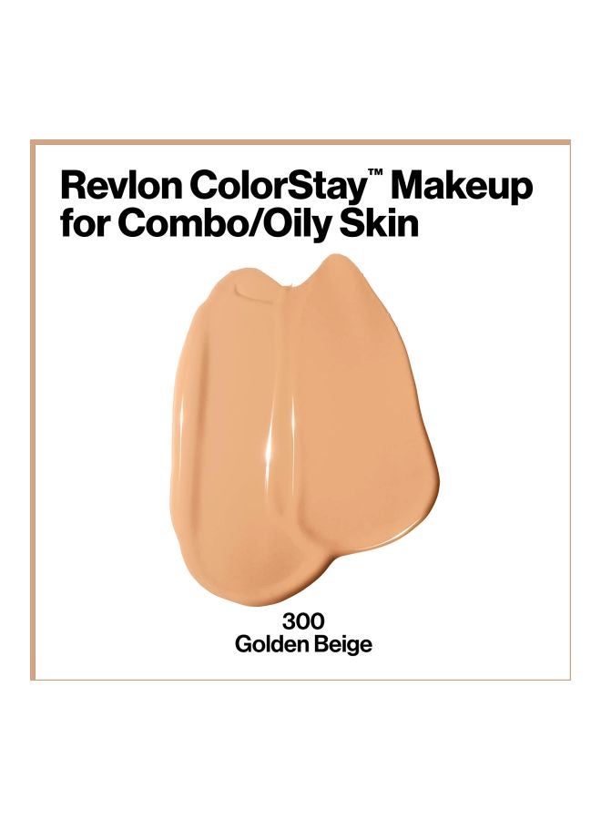 Revlon ColorStay Makeup Foundation With SPF 15 300 Golden Beige  - Image 4