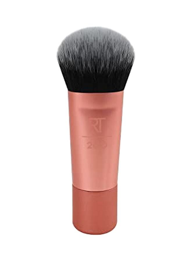 REAL TECHNIQUES Mini Expert Face Brush Peach/Black/Grey - Image 1