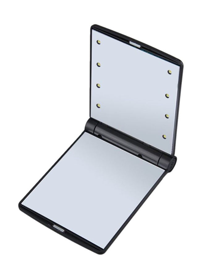 Sharpdo Folding Portable Makeup Mirror White/Black