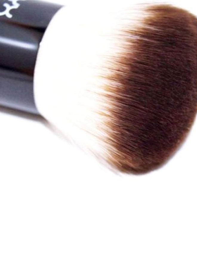 NYX PROFESSIONAL MAKEUP - Pro Kabuki Brush Brown/White/Black - Image 1