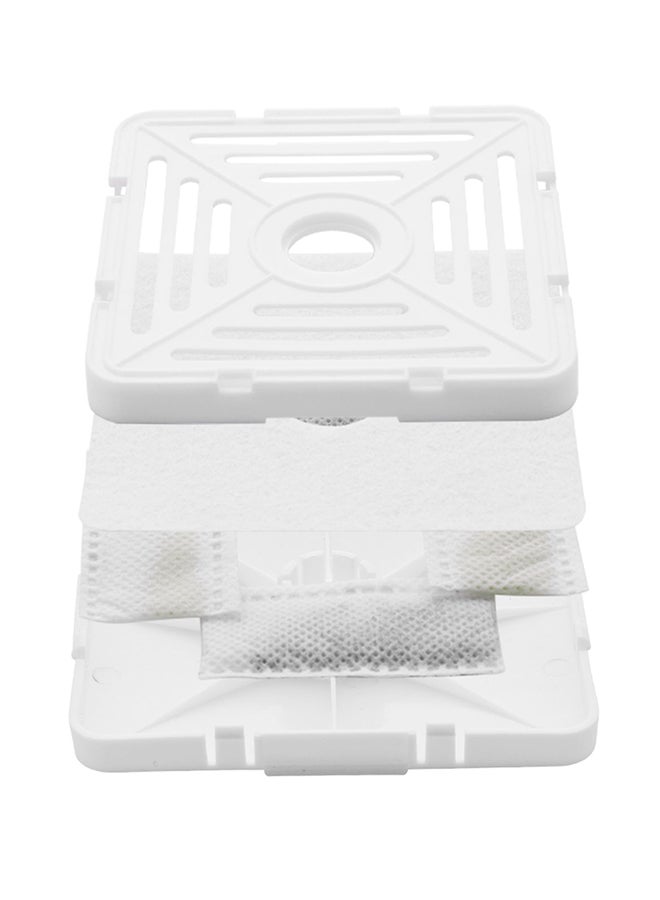 Generic 4-Piece Automatic Pet Water Fountain White 9x6x9cm  - Image 3