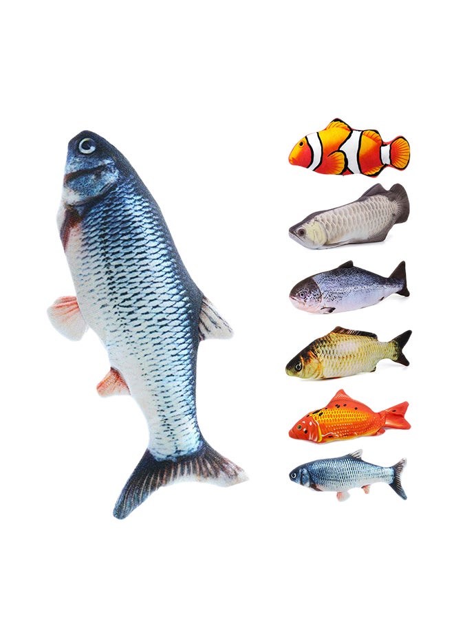 Electric Flopping Simulation Toy Blue 30x2x15cm - Image 2