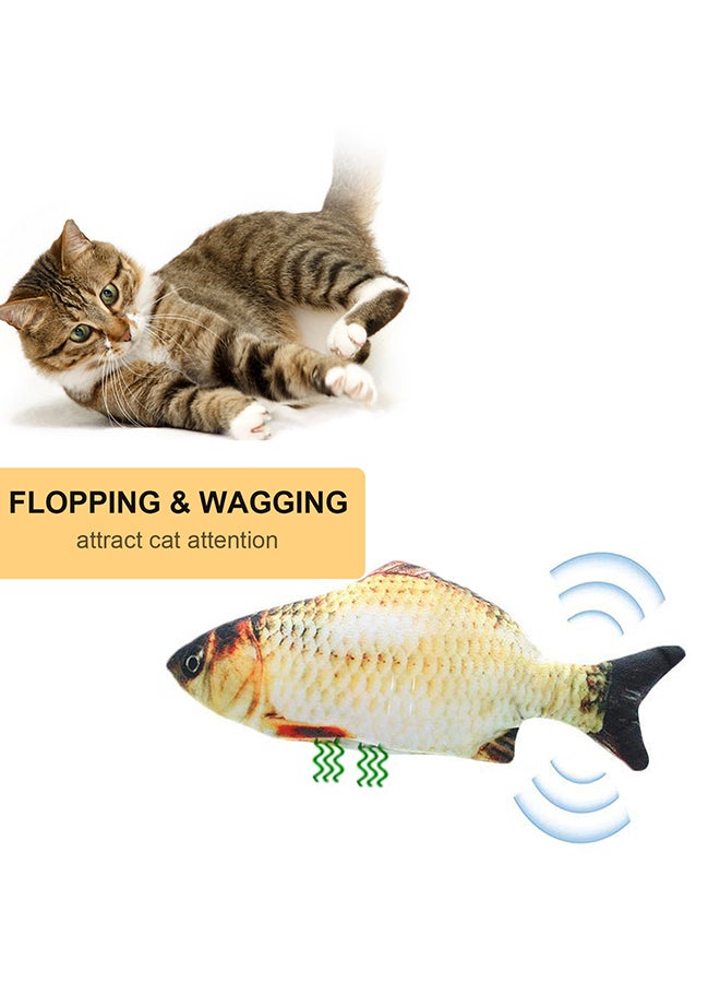 Electric Flopping Simulation Toy Blue 30x2x15cm - Image 3