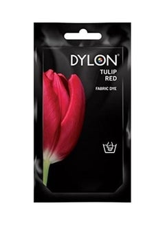 DYLON Hand Fabric Dye Sachet Tulip Red 50grams  - Image 1