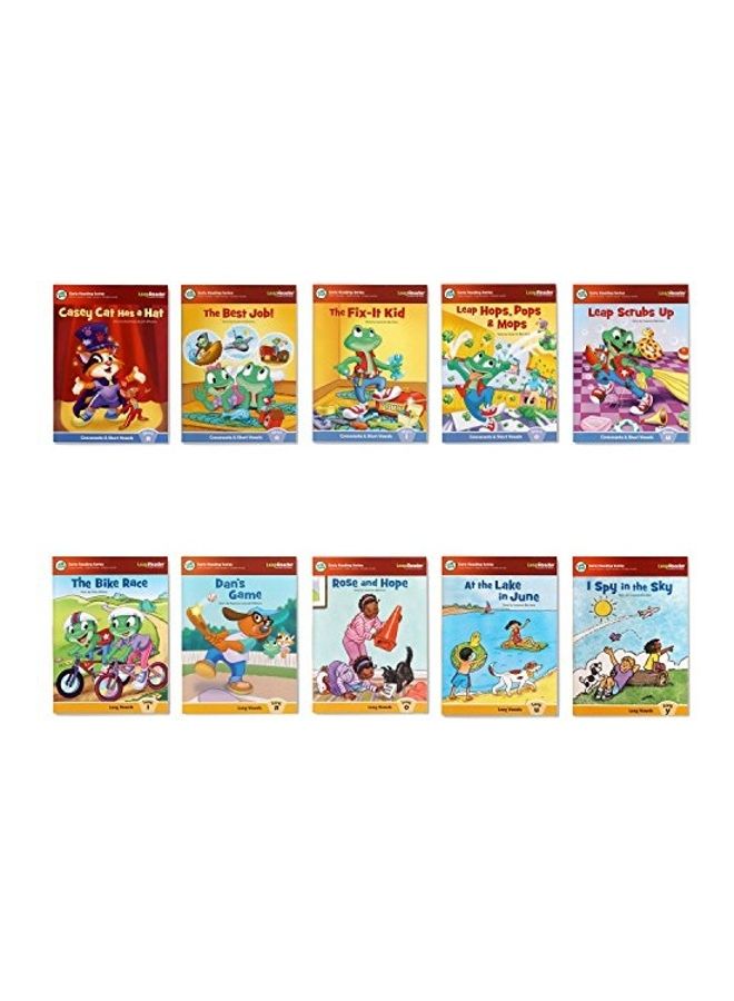 LeapFrog - Leap Reader System Learn To Read 10 Book Mega Pack 2.59 x 16.69 x 11.3inch - Image 1