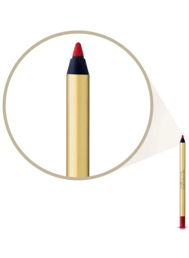 Max Factor Colour Elixir Smudge-Proof Lip Liner Red Rush 10