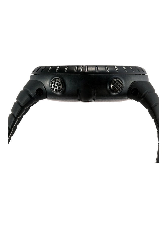 سينورز ساعة يد رقمية بعقارب مقاومة للماء ورياضية للأماكن الخارجية مقاس 51 مم - لون أسود للرجال - Image 3