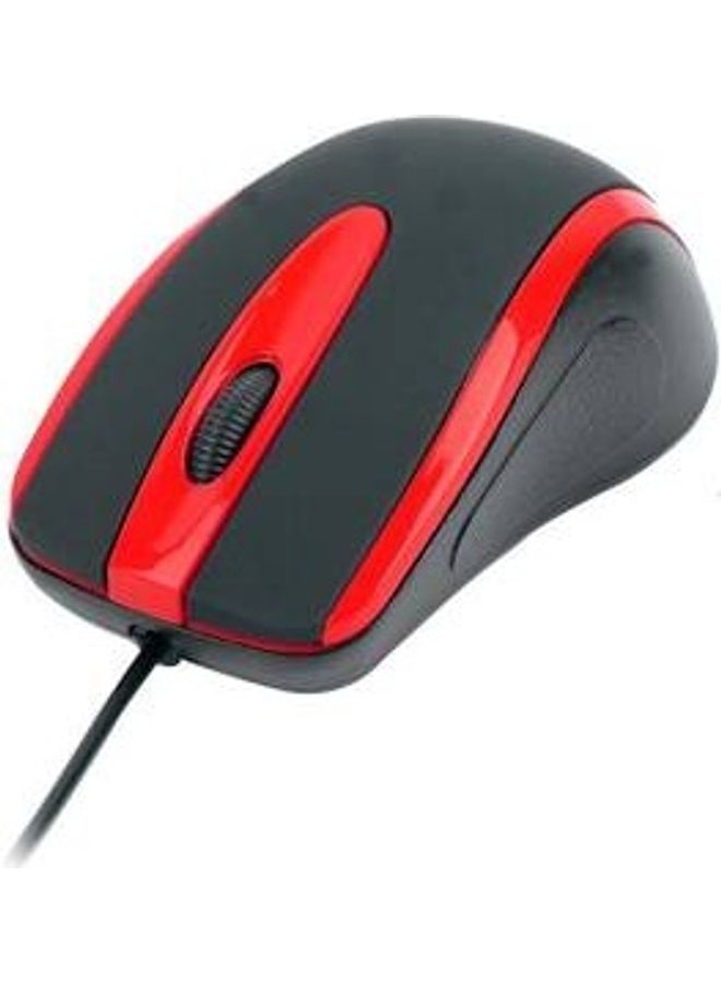 هافيت ماوس 1000 نقطة لكل بوصة يناسب جميع الأجهزة أحمر - Image 2