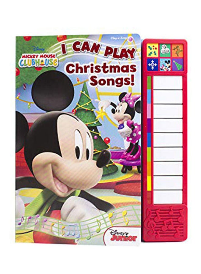 Mickey Mouse Clubhouse: I Can Play Christmas Songs! hardcover english