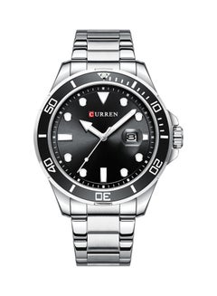 Men's Classic Luminous Analog Watch - 47 mm - Silver