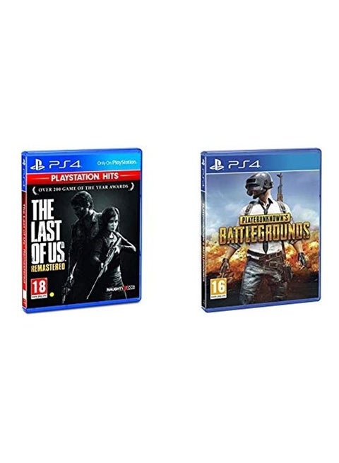 The Last of US Remastered PlayStation Hits and PUBG (Intl Version) - PS4/PS5