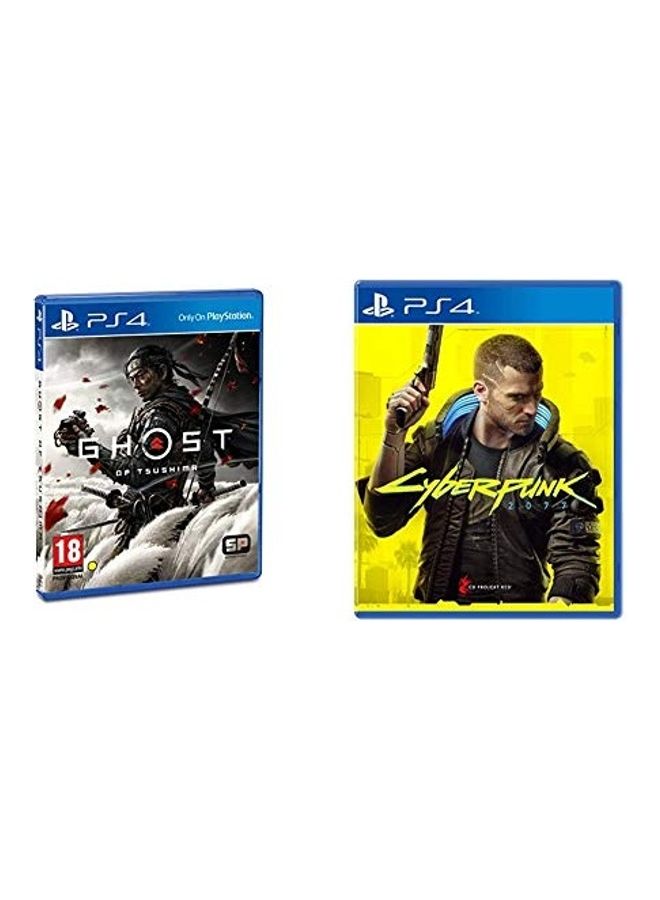 Sony Ghost of Tsushima and Cyberpunk 2077 (Intl Version) - PS4/PS5  - Image 1