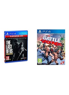 The Last of US PlayStation Hits and WWE 2K Battlegrounds (Intl Version) - PS4/PS5