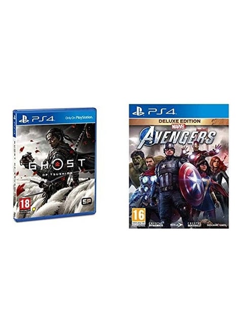 Ghost of Tsushima and Avengers - ps4_ps5