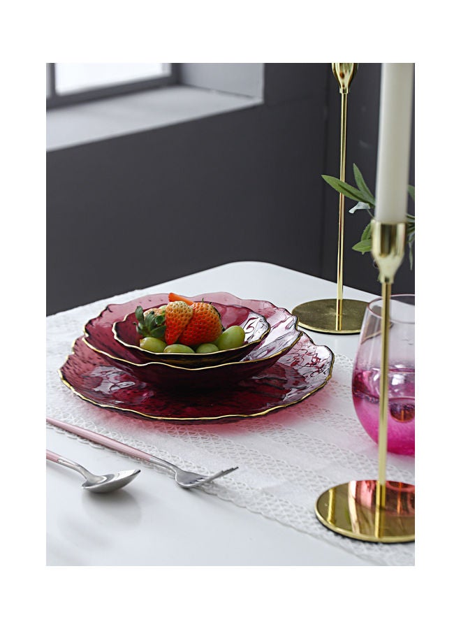 3-Piece Ice Point Special Shaped Wave Plate Red  - Image 3