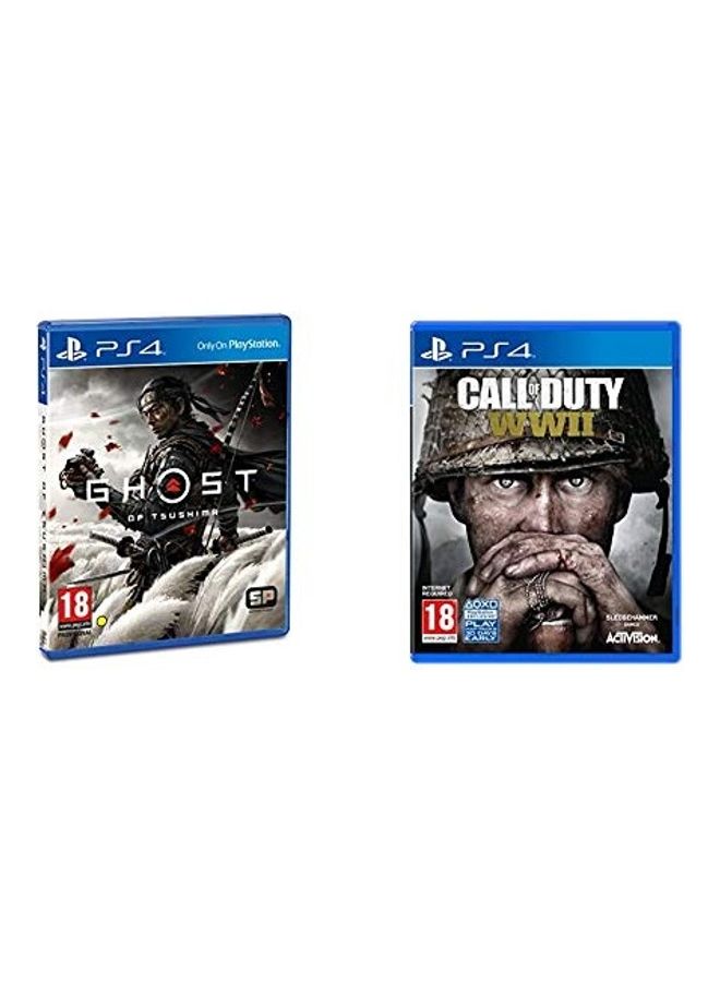 Sony Ghost Of Tsushima And Call Of Duty: WWII - PS4/PS5 - ps4_ps5 - Image 1