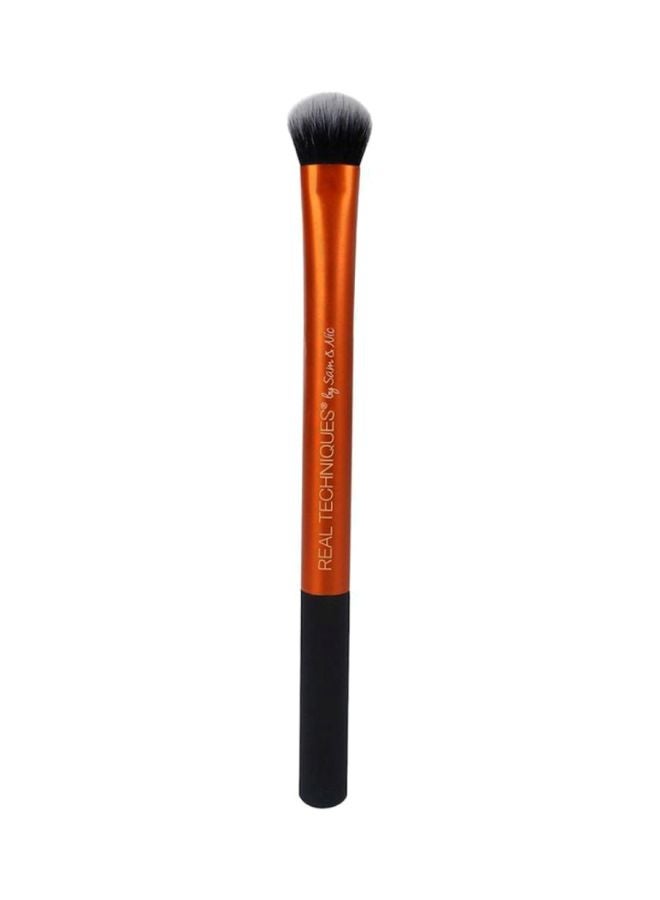 REAL TECHNIQUES - Expert Concealer Base Brush Orange/Black/White - Image 1