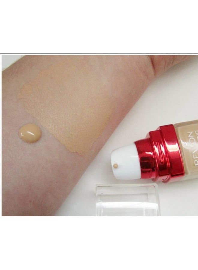 ريفلون كريم أساس آيج ديفاينج لشد البشرة ورفعها بمعامل الحماية من الشمس SPF 15 بير بني فاتح - Image 3