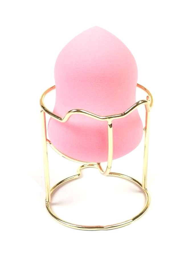 Beauenty Kitty Designed Metal Makeup Organizer Gold - Image 2