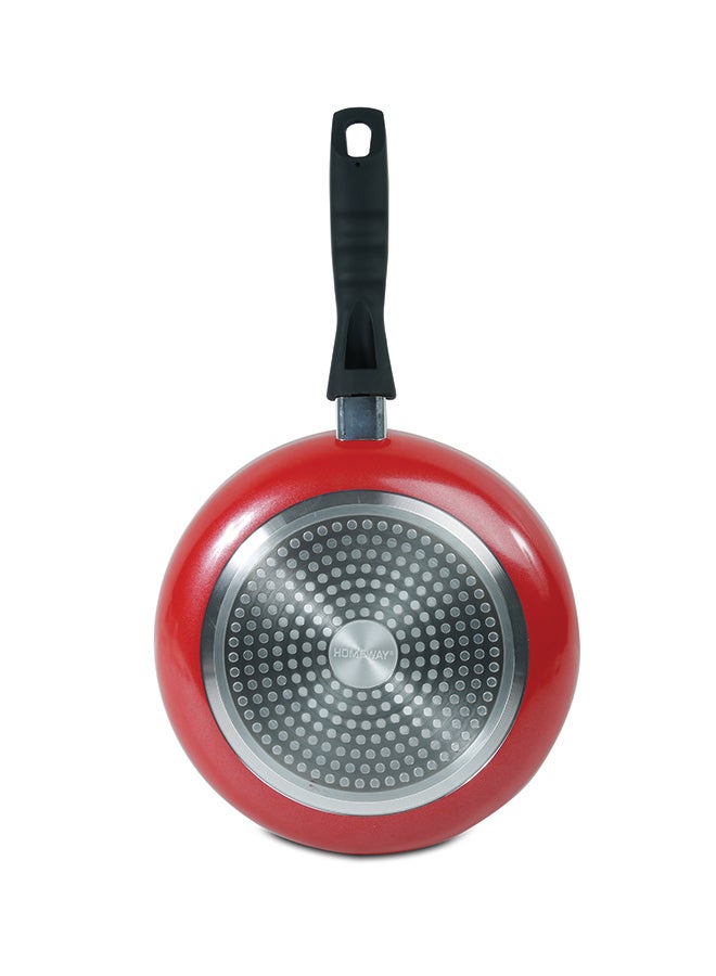 هومواي مقلاة بسطح مانع للالتصاق أحمر/أسود 24cmسم - Image 2