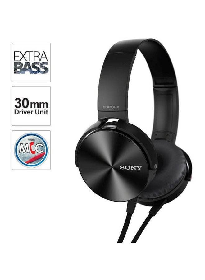 Sony - MDR-ZX310AP Wired Over-Ear Headphones Black - Image 1