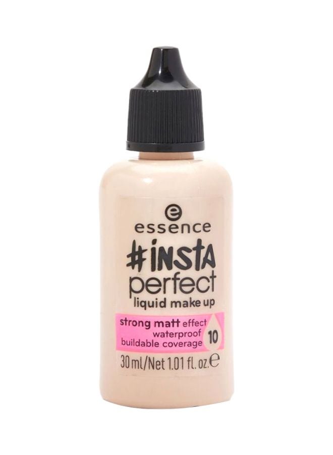 Essence - Insta Perfect Liquid Make Up 10  Cool Porcelain - Image 1