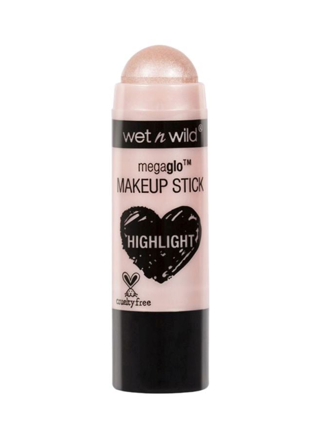 Wet N Wild - Megaglo Makeup Stick Highlighter When The Nude Strikes - Image 1