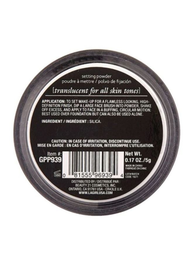 لا جيرل مجموعة بودرة تثبيت برو عالية الوضوح مكونة من 3 قطع شفاف - Image 5