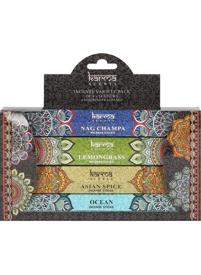 Karma Scents Incense Variety Pack Brown 15grams