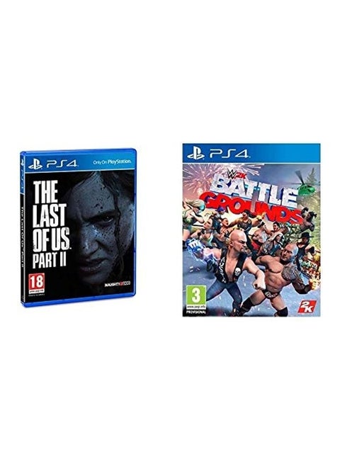 The Last of Us Part II and WWE 2K Battlegrounds (Intl Version) - ps4_ps5