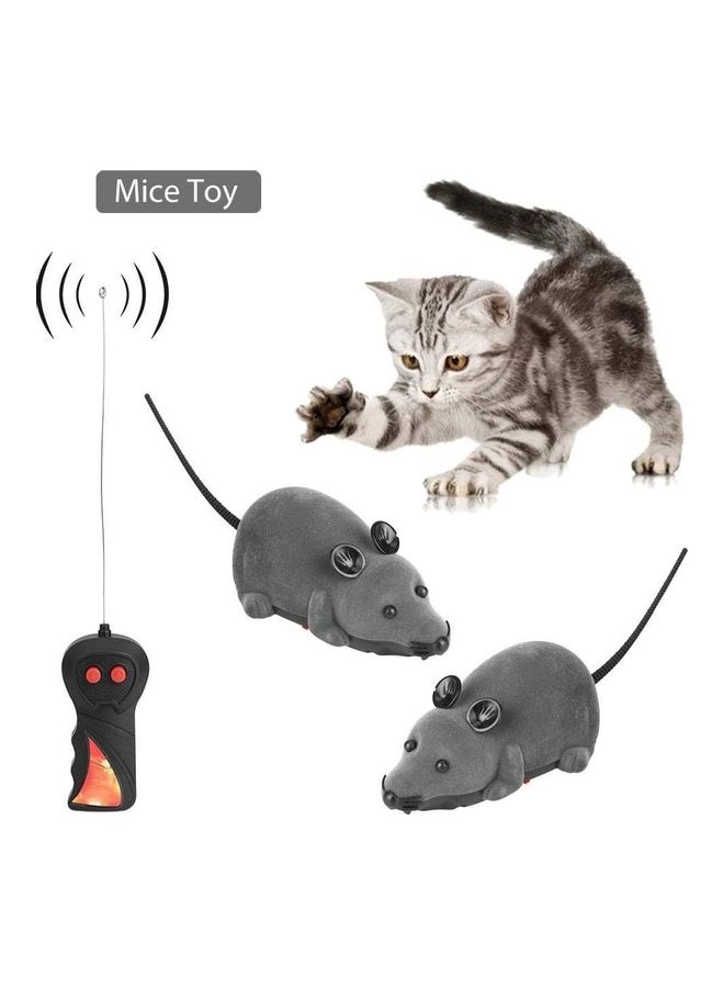 Remote Control RC Rat Mouse Wireless Toy ‎8.1cm  - Image 2