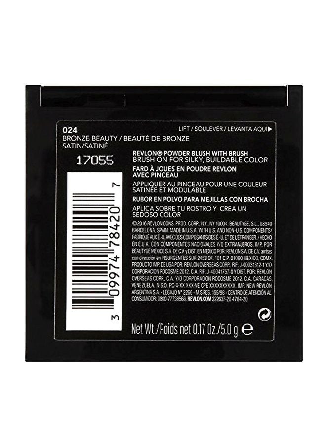 ريفلون أحمر خدود بودرة مع فرشاة 024 برونزي رائع - Image 3