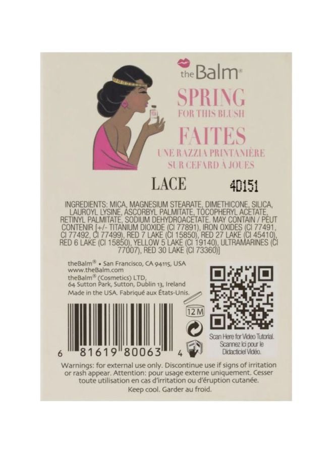 ذي بالم مجموعة بودرة أحمر الخدود إنستين بدرجة تصبغ مكونة من 3 قطع الرباط الوردي الفاتح - Image 5