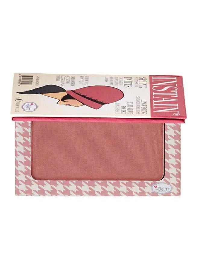 theBalm - INSTAIN Long-Wearing Powder Staining Blush Houndstooth Mauve - Image 1