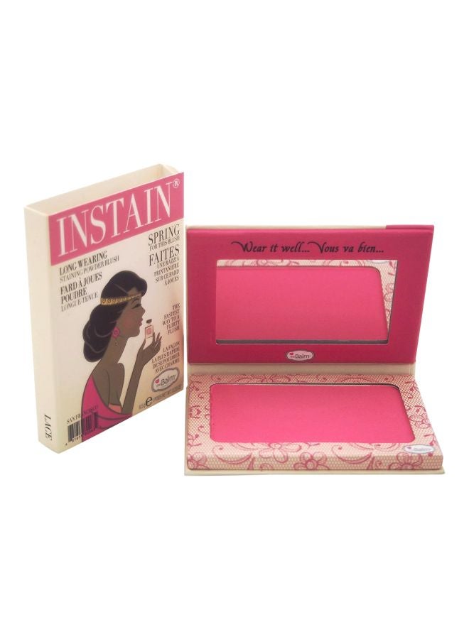 theBalm Instain Long-Wearing Powder Staining Blush Lace Pink - Image 2