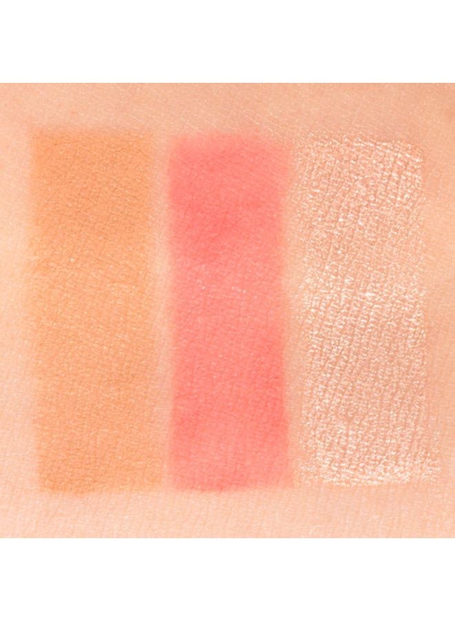 VISEART - Romance Highlighter, Blush And Contour Palette Multicolour - Image 1